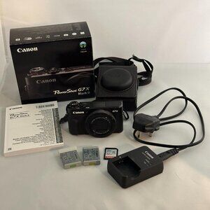 Canon PowerShot G7 X Mark II 20.1 MP